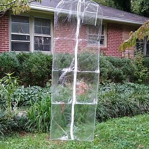 Heavy Plastic Clear Long Garment Bags